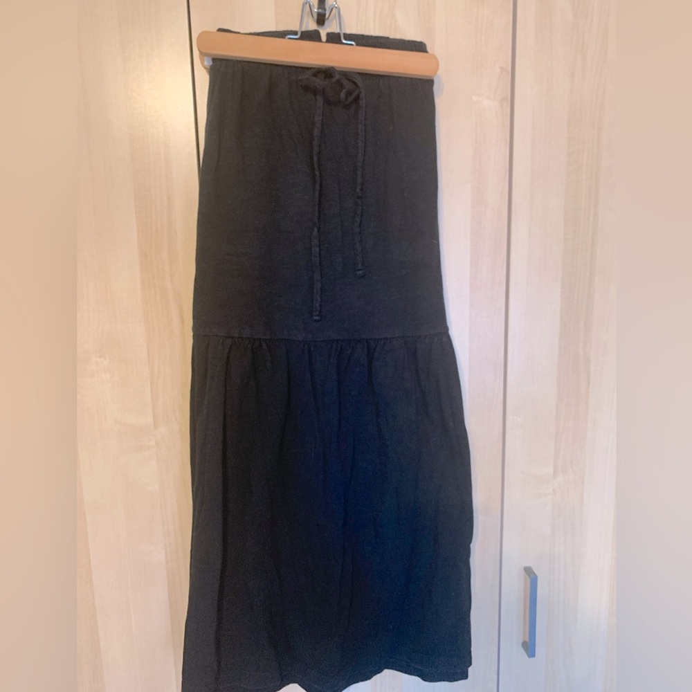 Gap tiered midi knit skirt